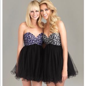 Night Moves Dress Purple Size 8 New